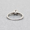 Classic Diamond & Platinum Engagement Ring by Jabel