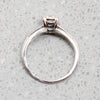 Classic Diamond & Platinum Engagement Ring by Jabel