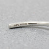 Twisted Wave of Sterling Silver Cuff Bracelet