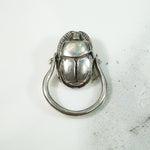 Vintage Egyptian Revival Scarab Swivel Ring