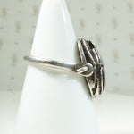 Vintage Egyptian Revival Scarab Swivel Ring