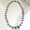 Stunning Antique Amethyst Rivière Necklace