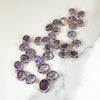 Stunning Antique Amethyst Rivière Necklace