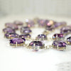 Stunning Antique Amethyst Rivière Necklace