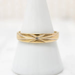 Swanky Diamond Starburst Men's Band