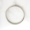 Stylish White Gold Wedding Band by ArtCarved