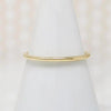 Slim 10k Gold Round Wedding Band