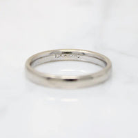 White Gold Wedding Band from Cadman Manufacturing Co.