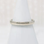 White Gold Wedding Band from Cadman Manufacturing Co.