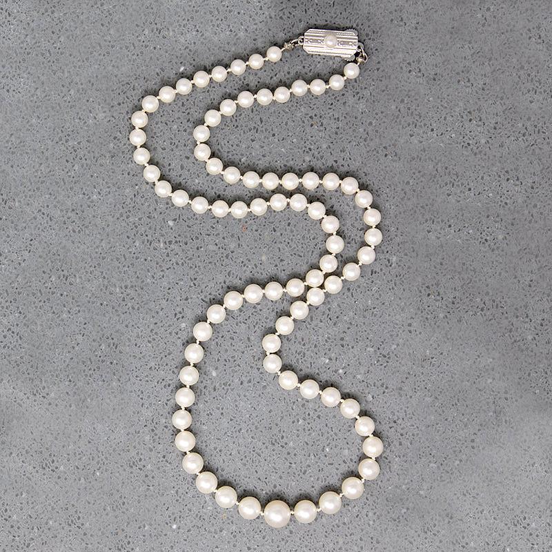 Matinee Length Graduated Cultured Pearls from Mikimoto