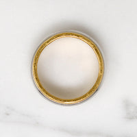 Utterly Precious 24k Gold & Platinum Wedding Band