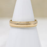 Milgrain 14k Gold Wedding Band by ArtCarved