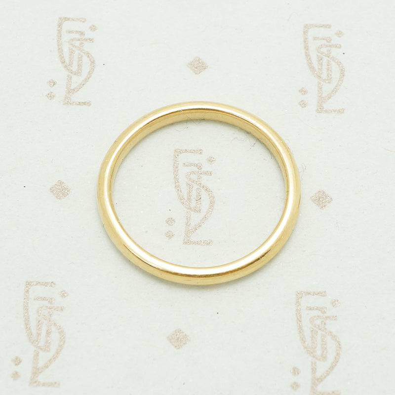 Glowing Gold Vintage Band