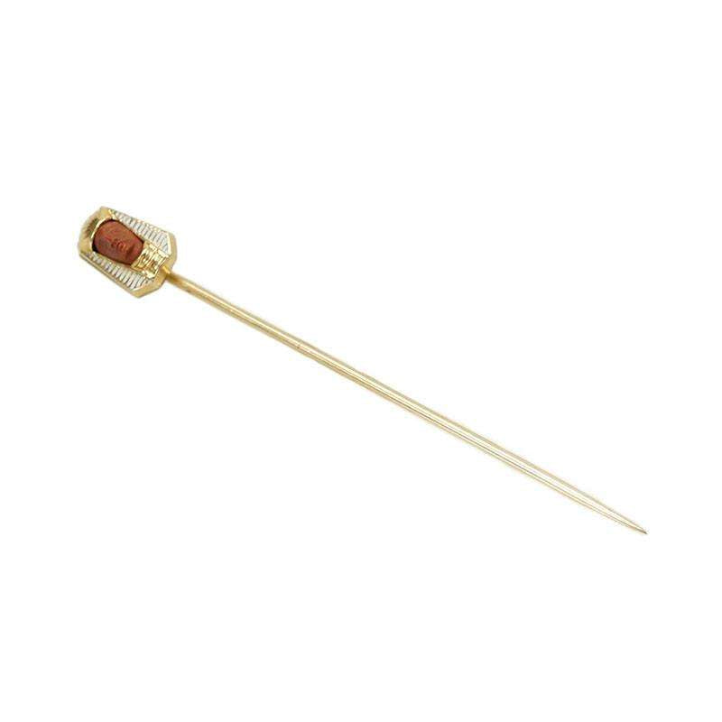Egyptian Revival Pharaoh Stick Pin