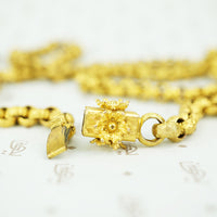 Long Georgian Pinchbeck Chain