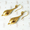 Hypnotic Pinchbeck Pendulum Earrings