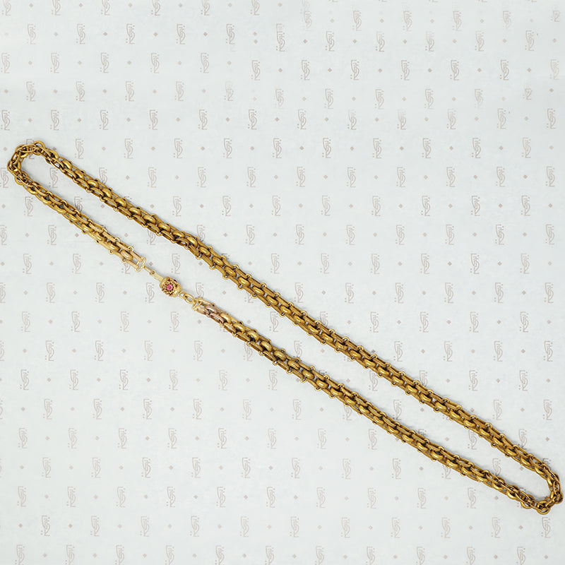 antique pinchbeck chain
