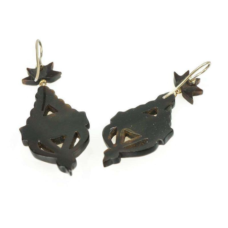 Victorian Highly Detailed Pique Earrings