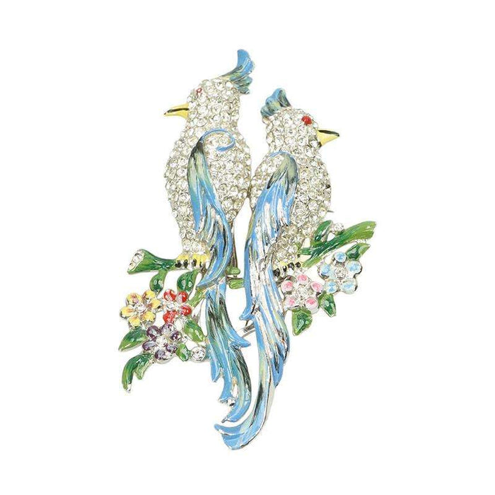 Coro Duette Enameled Birds