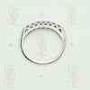 Platinum Vintage Diamond Wedding Band
