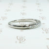 Five Diamond 1930s Wedding Band in Platinum