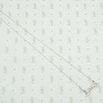 Edwardian Pavé Diamond Bow Necklace