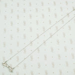 Edwardian Pavé Diamond Bow Necklace