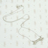 Edwardian Pavé Diamond Bow Necklace