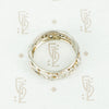 Vine and Flower 1920s Diamond Platinum Eternity Band