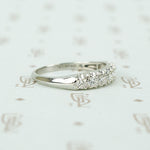 The Perfect Platinum and Diamond Vintage Band