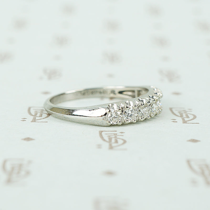 The Perfect Platinum and Diamond Vintage Band