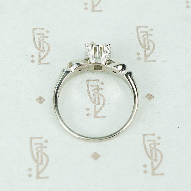 The Fabulous 1940’s Platinum OEC Diamond Engagement Ring