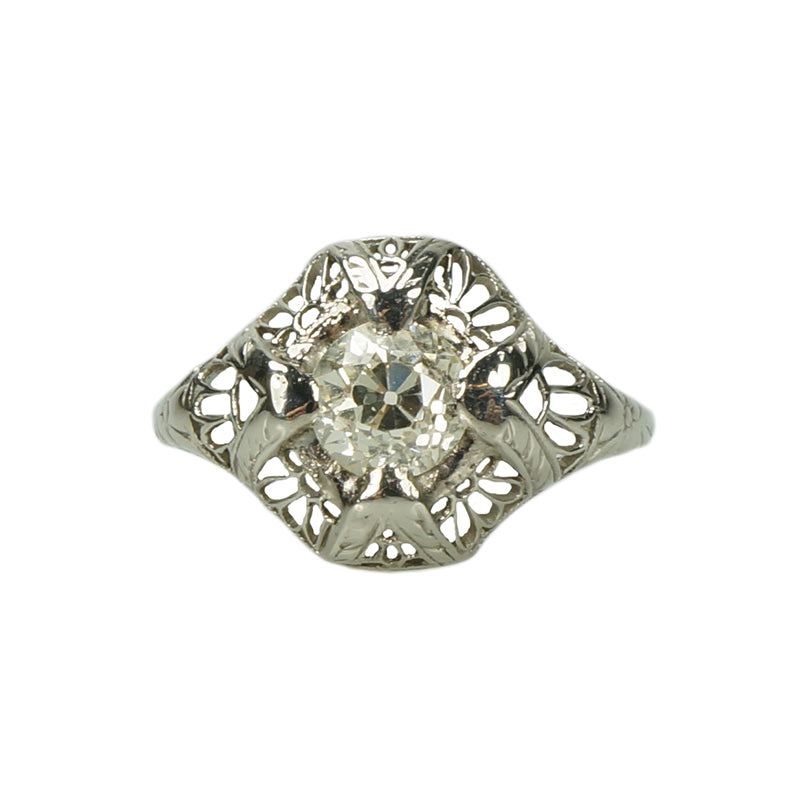 Edwardian Beauty Old Euro Ring
