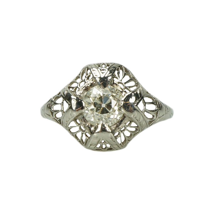 Edwardian Beauty Old Euro Ring
