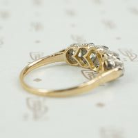 detail view of heart shaped openings in the ring back