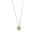 Orbit OEC Platinum Diamond Pendant - Gem Set Love