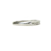 Vintage Platinum and Diamond Wedding Band