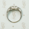 Edwardian Platinum Diamond Bombé Beauty