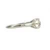 The Perfect Platinum Vintage Solitaire - Gem Set Love