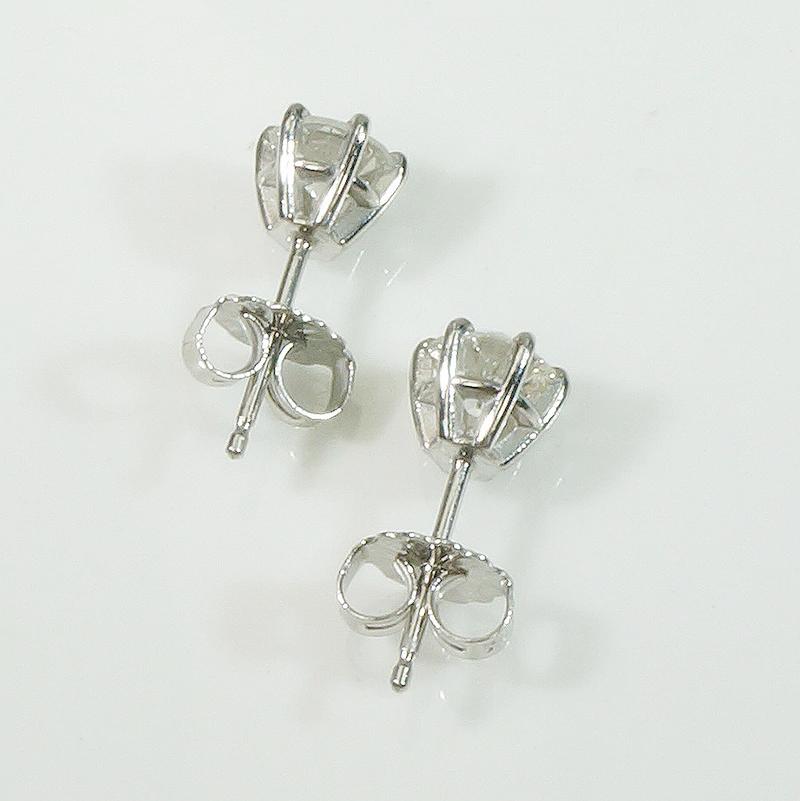 Sparkly OMC Diamond Platinum Studs