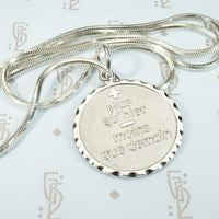 Plus Qui'heir Love Medallion in Sterling