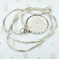 Plus Qui'heir Love Medallion in Sterling