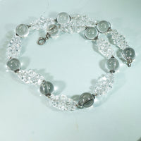 Extra Special Pools of Light and Rock Crystal Deco Necklace