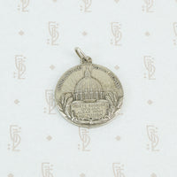 sterling pope pius XI pendant reverse with vatican