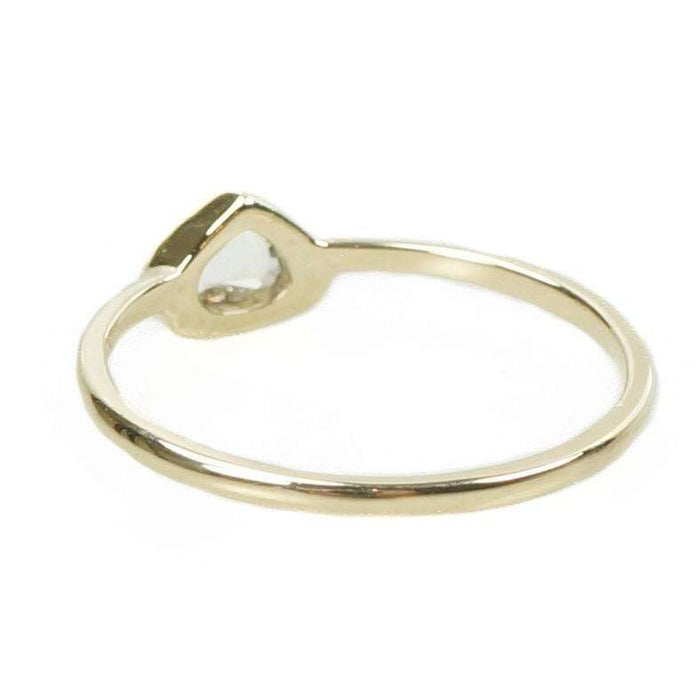 Triangular Table Cut Diamond in a saw tooth bezel by 720