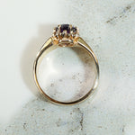 Regal Amethyst Recycled Gold Ring by 720