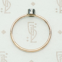 Orbit Delicate Bezel Set Diamond Solitaire