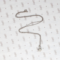 Tiny Six-Sided Die Pendant in Recycled Silver