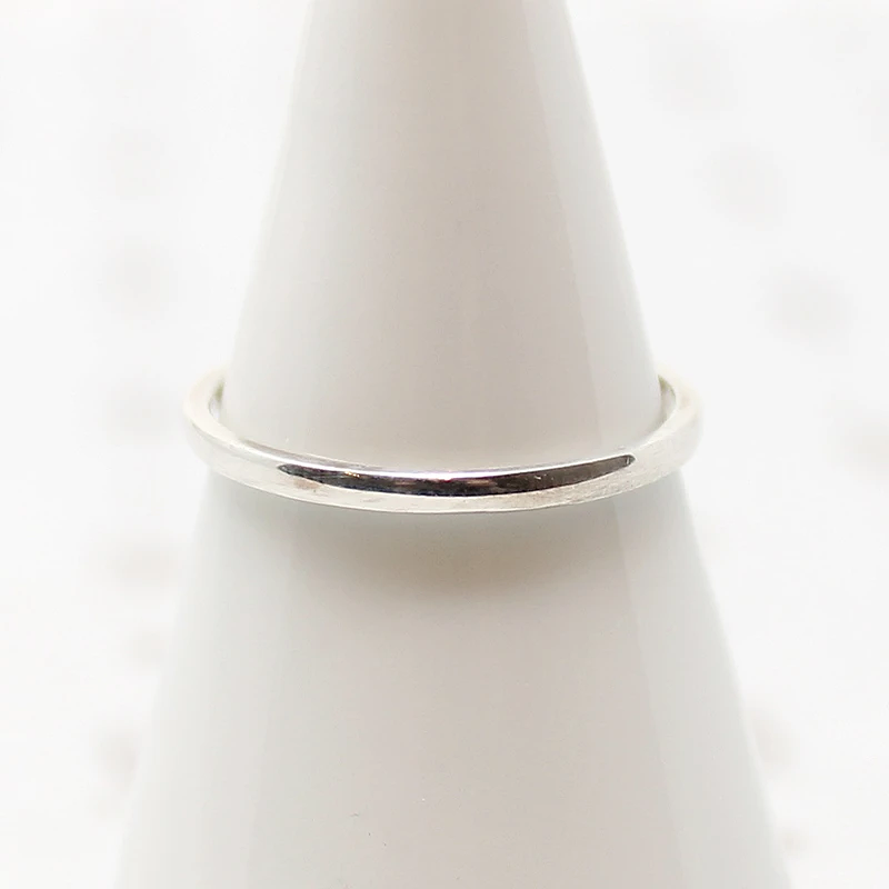 Cerulean Blue Spinel in Silver Ring by 720
