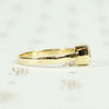 Cushion Cut Imperial Topaz Ring in 14k Yellow Gold